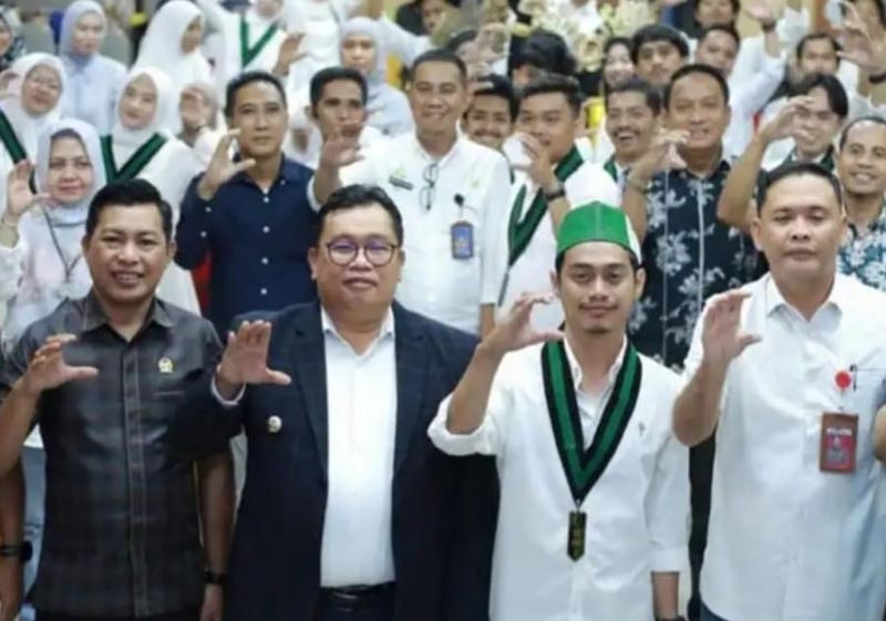 Bupati Takalar Hadiri Pelantikan Pengurus HMI CabangTakalar Periode 2025-2026